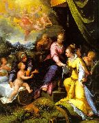 Calvaert, Denys The Mystic Marriage of St. Catherine USA oil painting artist